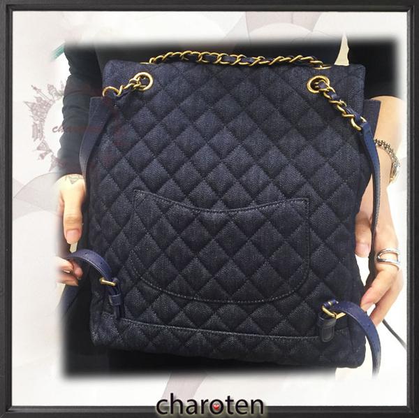 春夏シャネルコピー Chanel 早い者勝ち デニムバックパック A91121 Y60436 2B313